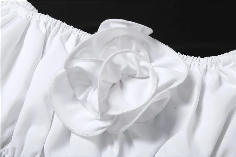 Sexy Puffy Tank Tops Women Y2K Summer Trend Elastic Applique Patchwork Solid Midnight Coquettish Party Clubwear Vest