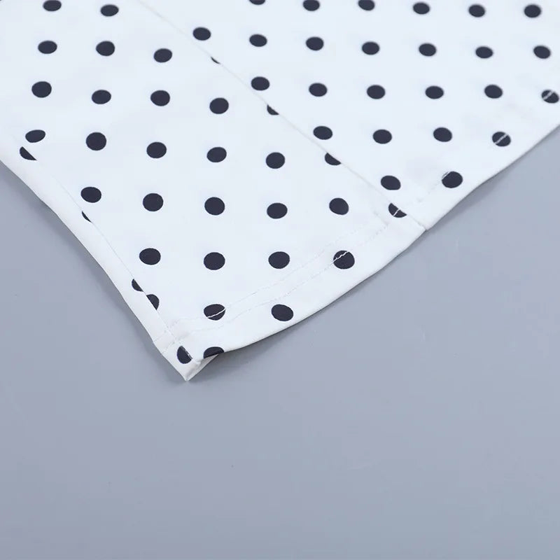 White Polka Dot Corset Top with Black Lace Trim 2026 Summer Clothes for Women Sexy Tanks Camis