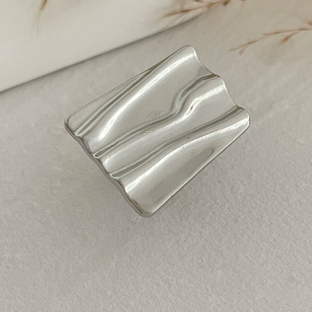 20 Styles Boho Unique Gold Color Petal Flower Rings for Women Punk Geometric Adjustable Rings Couple New Year Jewelry