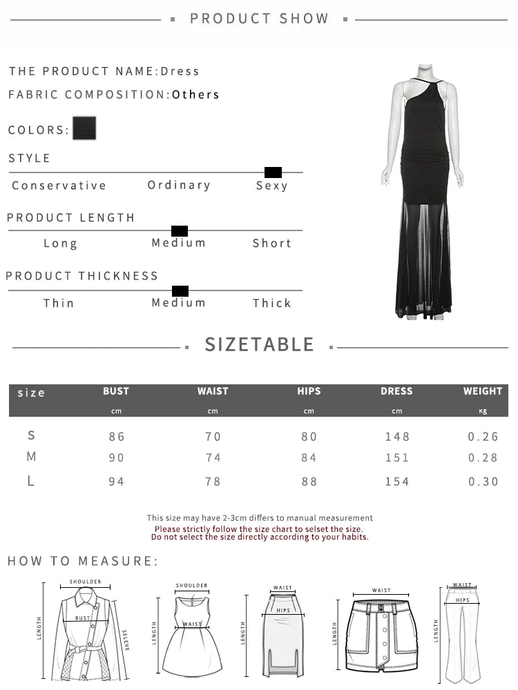 Mesh Patchwork Long Dress Women Inclined Shoulder Backless Sleeveless Midnight Prom Party Ruched Elegant Vestidos