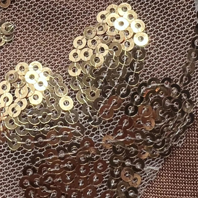 Woman Summer Top Embellished Mesh Tanks & Camis Boho Vacation Sexy Sequin Floral V Neck Backless Halter Tops