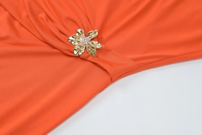 Twisted Cut Out Short Sleeve Backless Maxi Dress Party Night Elegant Sexy Summer Dresses for Women 2025