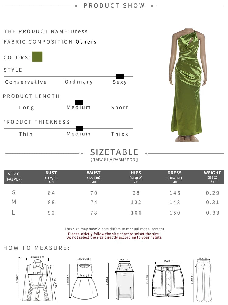 Skew Collar Elegant Hollow Shirring Satin Dress Women Fashion Classic Ruched Patchwork Sleeveless Sexy Party Long Bodycon