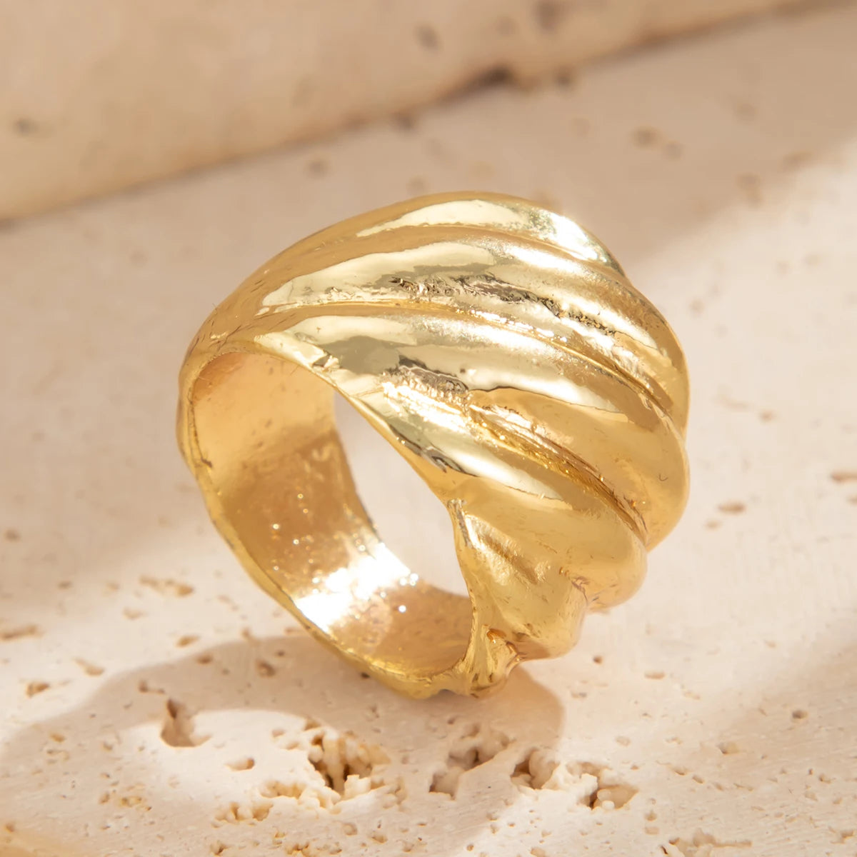18 Styles Vintage Punk Petal Flowers Rings for Women 2025 Trend Goth Geometric Adjustable Rings New Year Party Jewelry