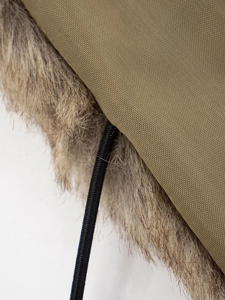 Furry Patchwork Tank Tops Women Sexy Fashion Halter Cleavage Lace-Up Backless Hot Girls High Street Wild Style Vest