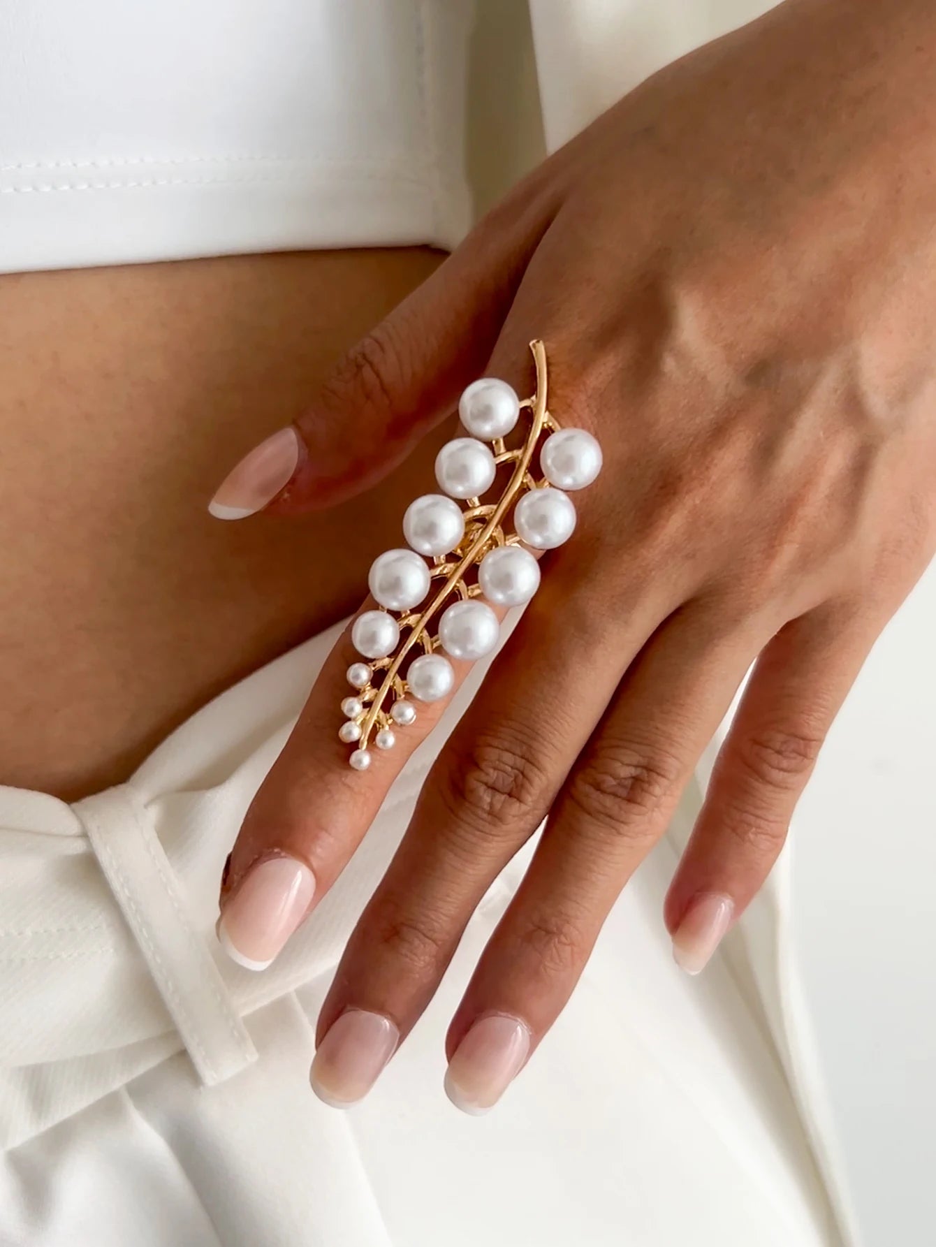 27 Styles Unique Exaggerated Big Flower Starfish Moon Rings Women Punk Geometric Adjustable Finger Ring Grunge Jewelry
