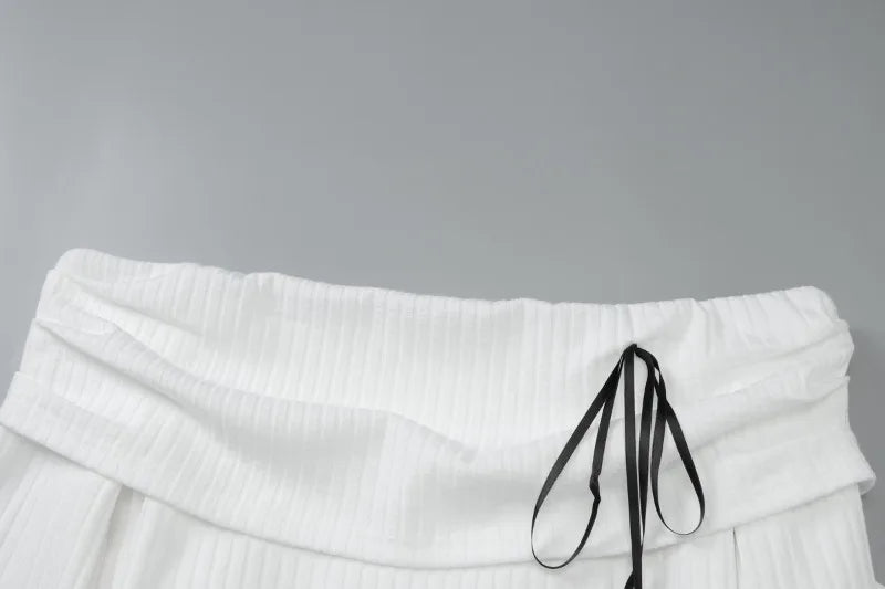 Knitted White Bodycon Dress Off The Shoulder Long Sleeve Short Dresses Sexy Outfits Women Clothes Fall 2025