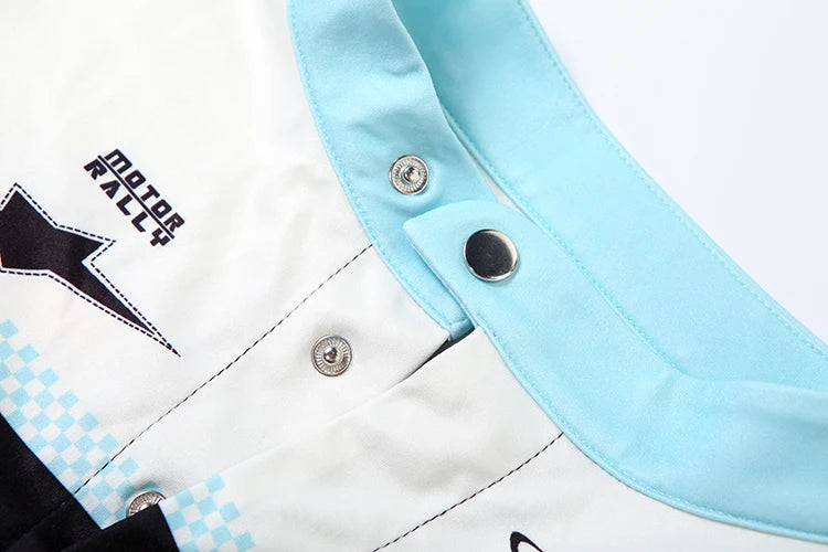 Letter Print 2 Piece Set Women Tracksuit Patchwork Button Crop Jacket+Skirts Matching Streetwear Sporty Casual Outfits