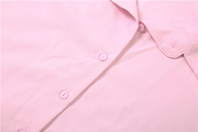 Single-Breasted 3 Piece Set Women Elegant Polo Neck Full Sleeve Blouse+Pinafore+Skirt Matching Trend Chic Streetwear