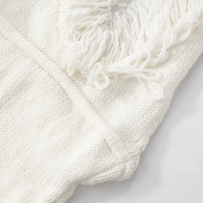 Fringed Knitted Dress Womens Sexy Club Outfits Halter Mini Dresses Trending Women Clothing 2025 New Arrivals