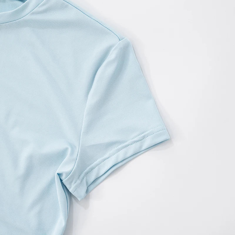 Casual Sporty 2 Piece Set Women Tracksuit Simple Crop Tops+Shorts Streetwear Summer Trend Skinny Solid Matching Suit