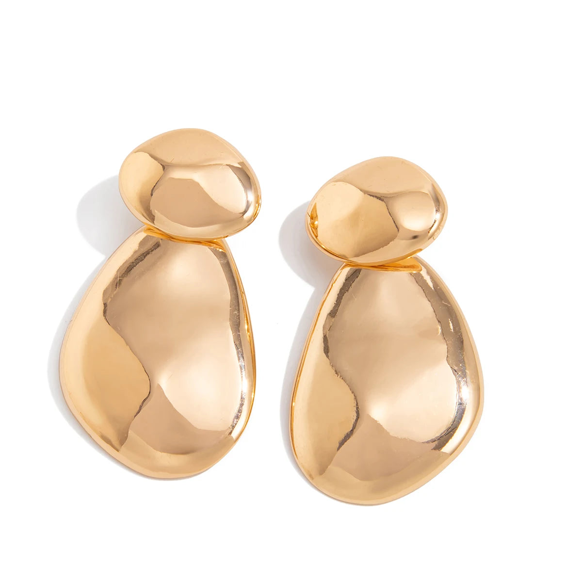 15 Styles Vintage Glossy Irregular Geometric Drop Earrings Women Fashion Statement Piercing Hanging Earring Ear Jewelry