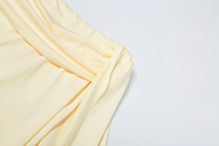 Elegant Women 3 Piece Set Stack Trend Halter Tops+Split Tassel Tassel+Flowers Mesh Skirts Matching Vacation Clubwear