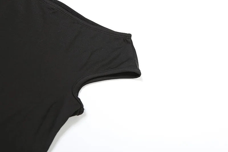 Sexy 2 Piece Set Off Shoulder Crop Top and High Split Maxi Skirts White Beach Vacation Outfits Woman Clothing