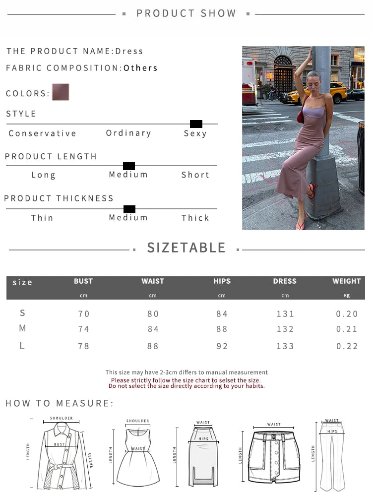 Elasticity Maxi Dress Women Patchwork Wrap Chest Skinny Simple Classic Summer Elegant Chic Dinner Party Holiday Vestidos