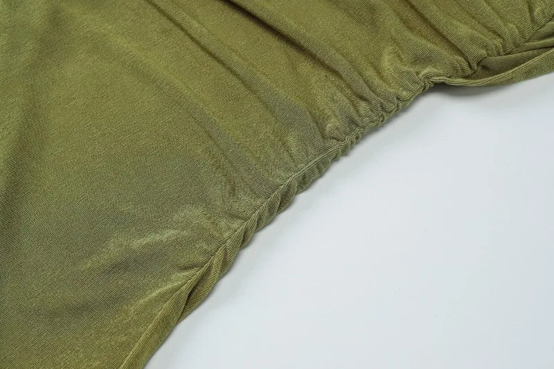 Halter Backless Maxi Dresses for Women Sexy Elegant Green Party Evening Dress Spring Summer 2025