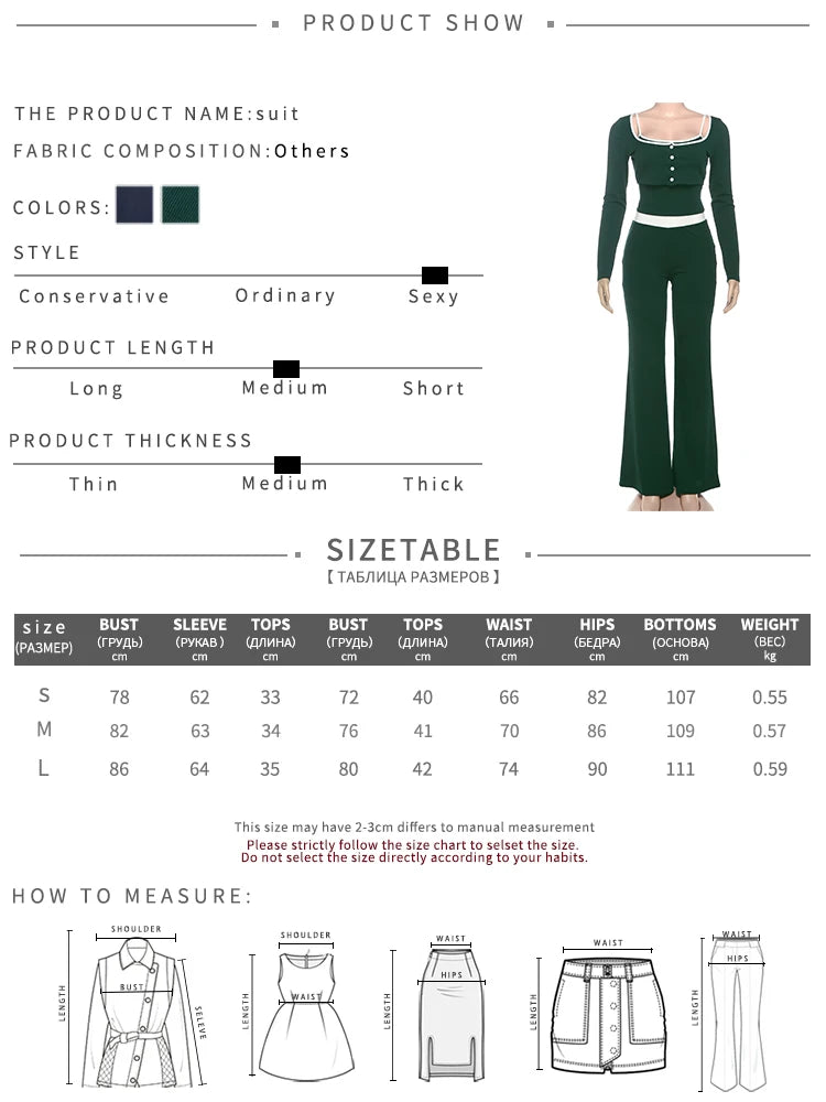Casual 3 Piece Set Women Tracksuit Patchwork Crop Top+Camisole+Flare Pant Matching Activity Stretch Street Outfits