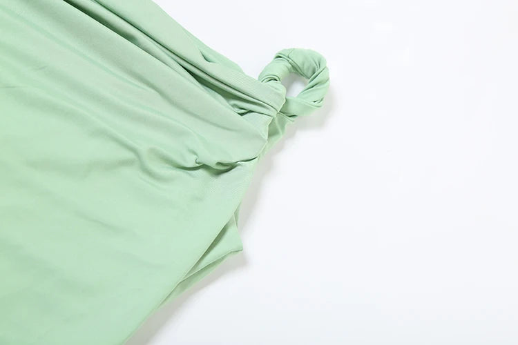 Irregular Patchwork Dress Women Sexy Slash Neck Side Split Elegant Tight Stretch Summer Trend Skinny Maxi Bodycon