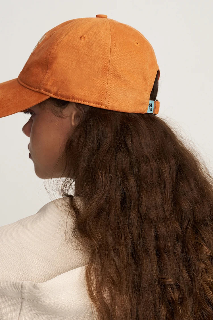 Brown Baseball Cap with Letter Embroidery, Casual Adjustable Sun Hat for Everyday Outdoor