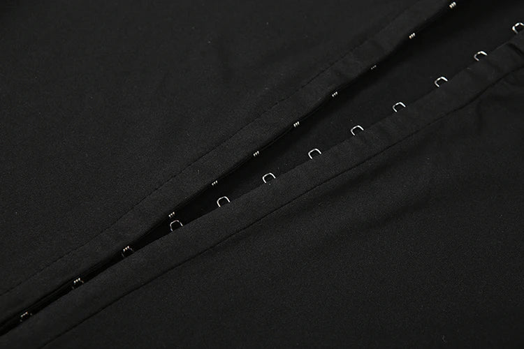 Casual 2-Piece Set Women Turtleneck Single-breasted hidden buttons crop tops+Elastic waist Flared pants sporty suits