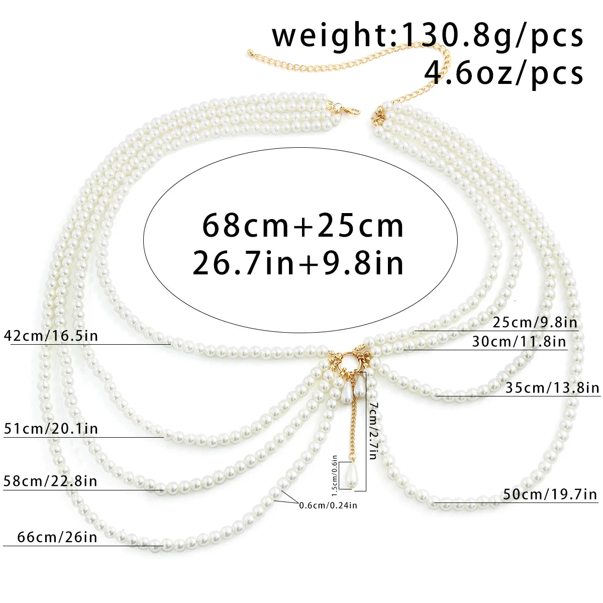 Luxury Imitation Pearl Waist Belly Belt Chain for Women Summer Bikinis Hip Hop Jeans Dress Waistband Body Jewelry