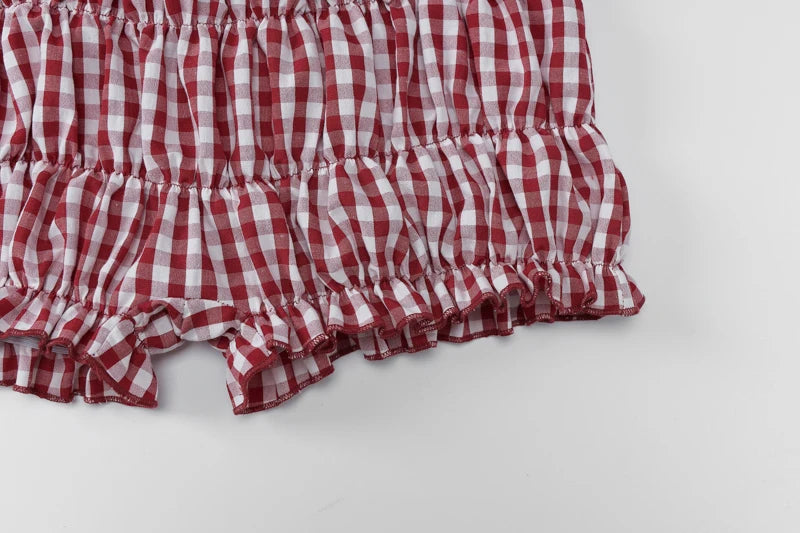 Stripe Women 2 Piece Set Beach Vacation Elastic Camisole+Ruched Shorts Matching Clubwear Midnight Summer Swimsuit