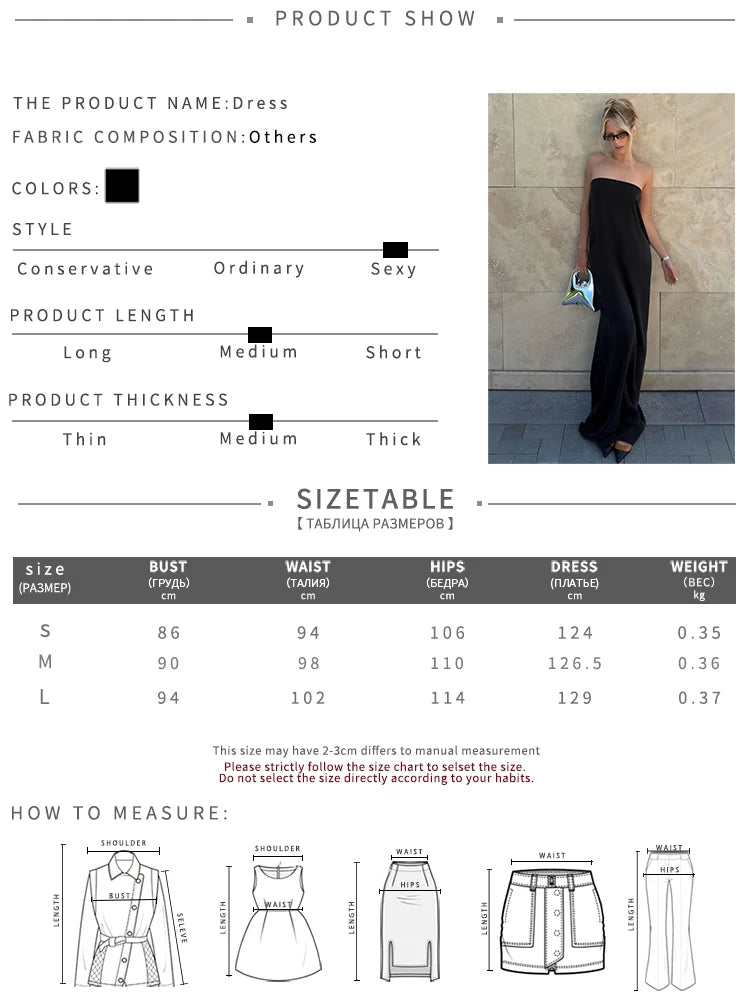 Banquet Metal Buckle Patchwork Dress Women Fashion Classic Backless Sleeveless Elegant Chic Party Street Maxi Bodycon