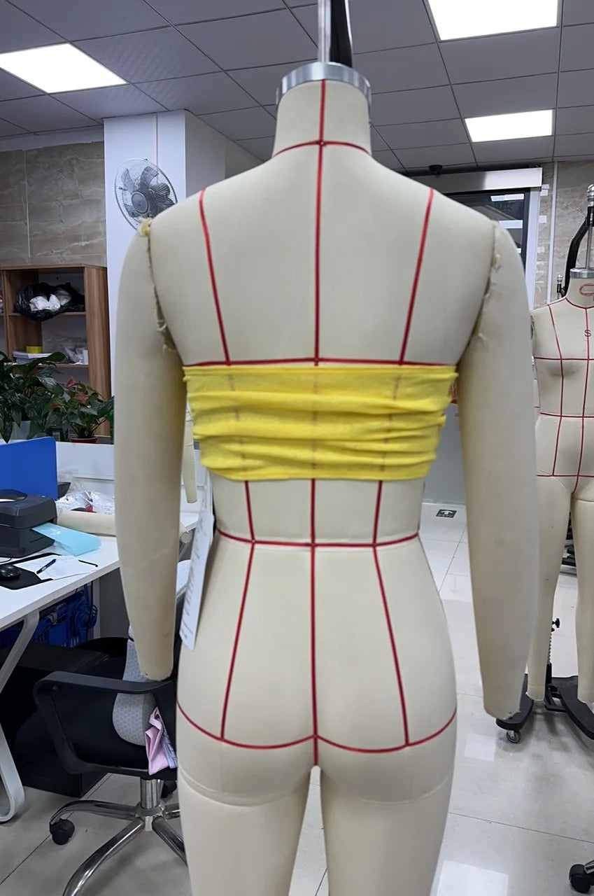Women Strapless Bow Tube Top Knot Front Solid Bandeau Crop Top Summer Beach Vacation Wrap Sleeveless Y2K Streetwear