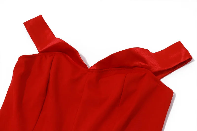 Off Shoulder Backless A Line Short Dresses for Women Red Black Evening Party Mini Dress Princess Elegant Sexy