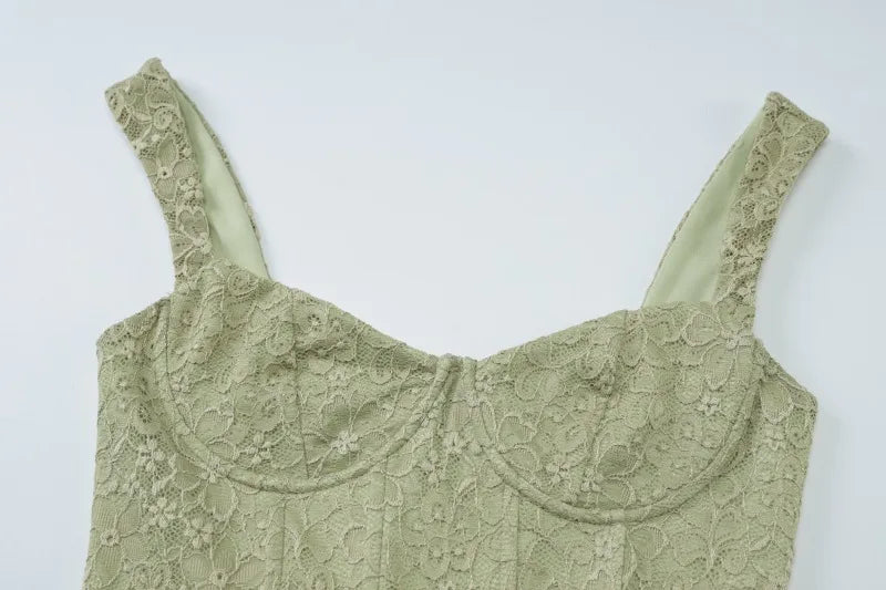 Pink Lace V Neck Sleeveless Corset Mini Dress Woman Elegant Summer Club Dress Women Sexy Birthday Outfits