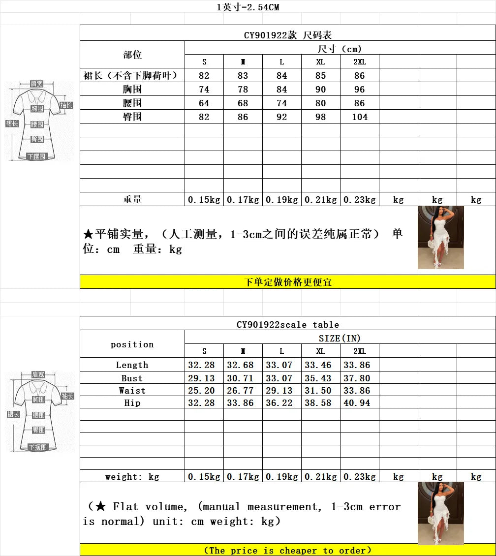 Sexy Ruffles Dress Women Summer Starpless Irregular Patchwork Iregular Tassel Hem Holidays Stretch Peach Hip Bodycon