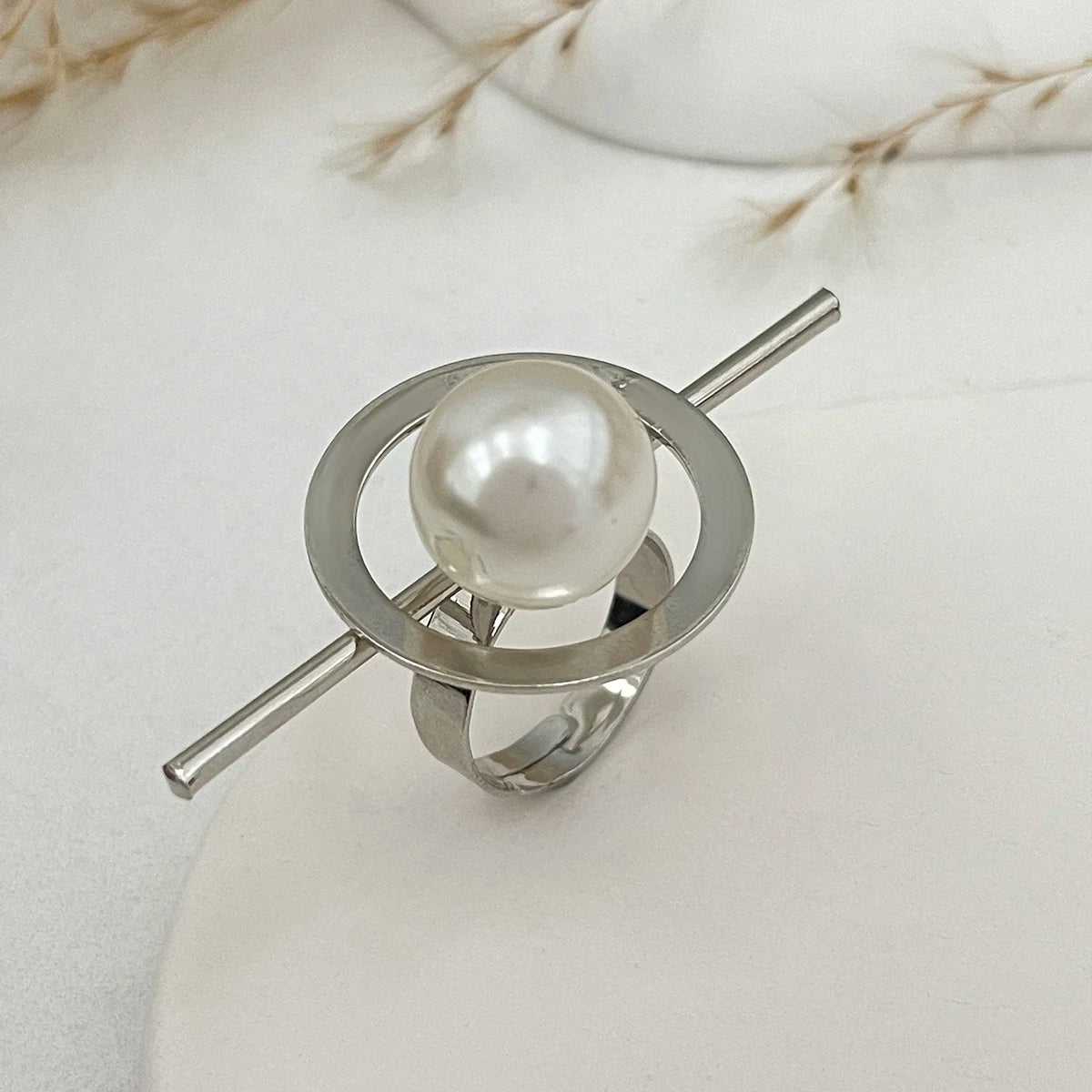 20 Styles Boho Unique Gold Color Petal Flower Rings for Women Punk Geometric Adjustable Rings Couple New Year Jewelry
