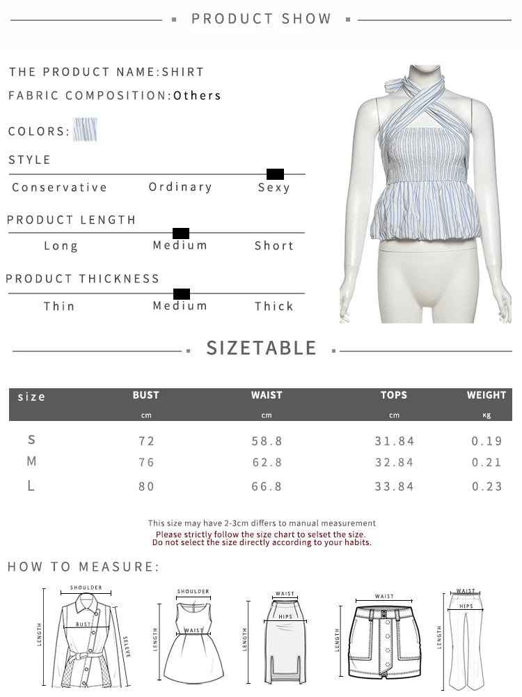 Simple 2-Piece Set Women Cross Halter Bandage Stretch Puffy Hem Tank Tops+Shorts Summer Beach Vacation Party Clubwear