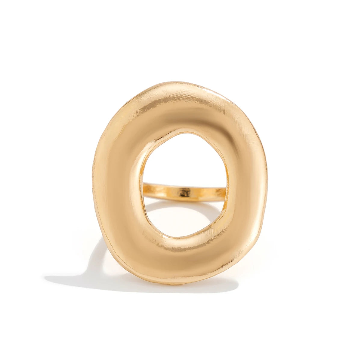 Vintage Gothic Geometric Metal Rings for Women Trend Boho Flower Irregular Circular Couple Ring Wed Jewelry Accessories New