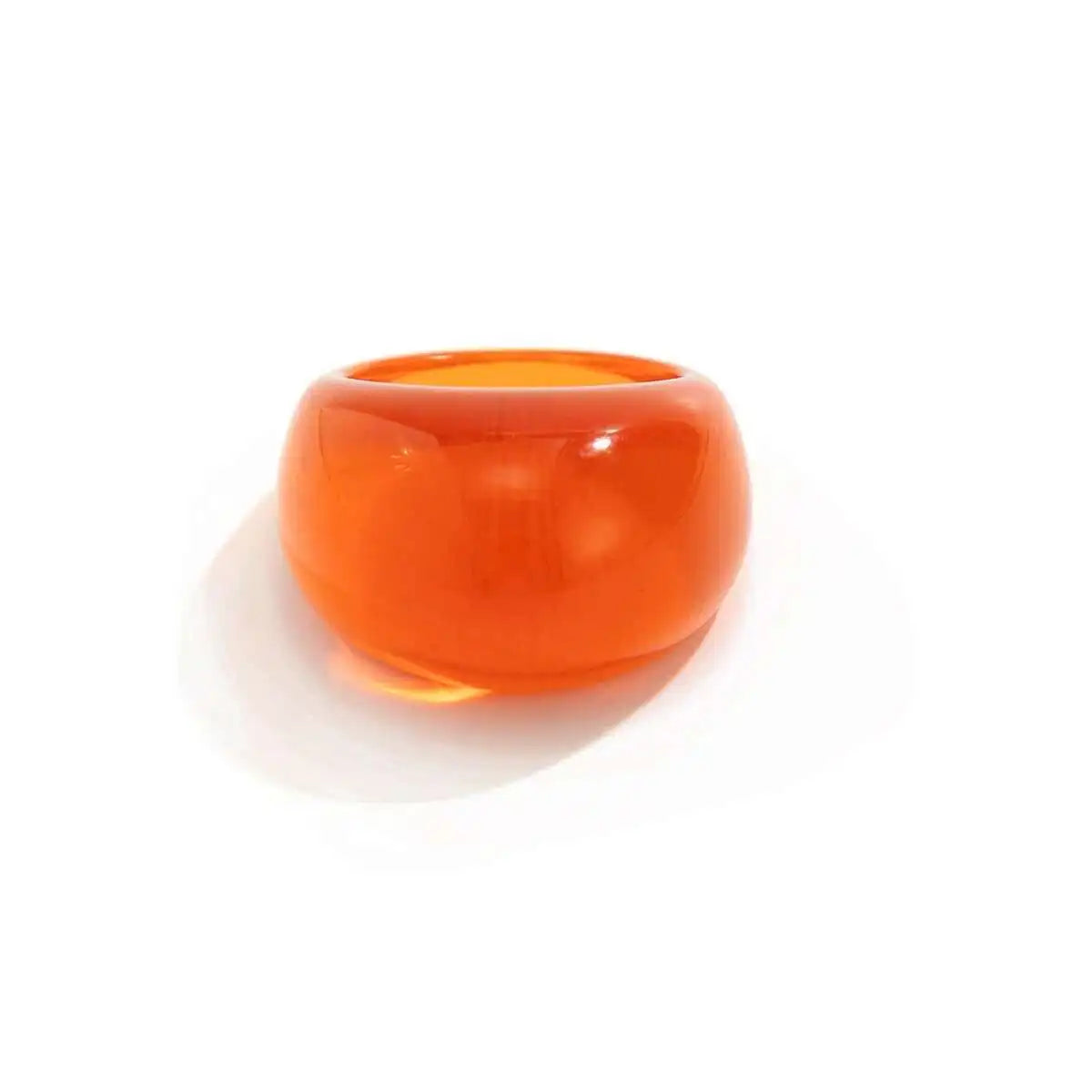 Y2K Kpop Colorful Resin Plastic Finger Rings for Women Trend New Fashion Boho Irregular Rings Aesthetic Jewelry Gift
