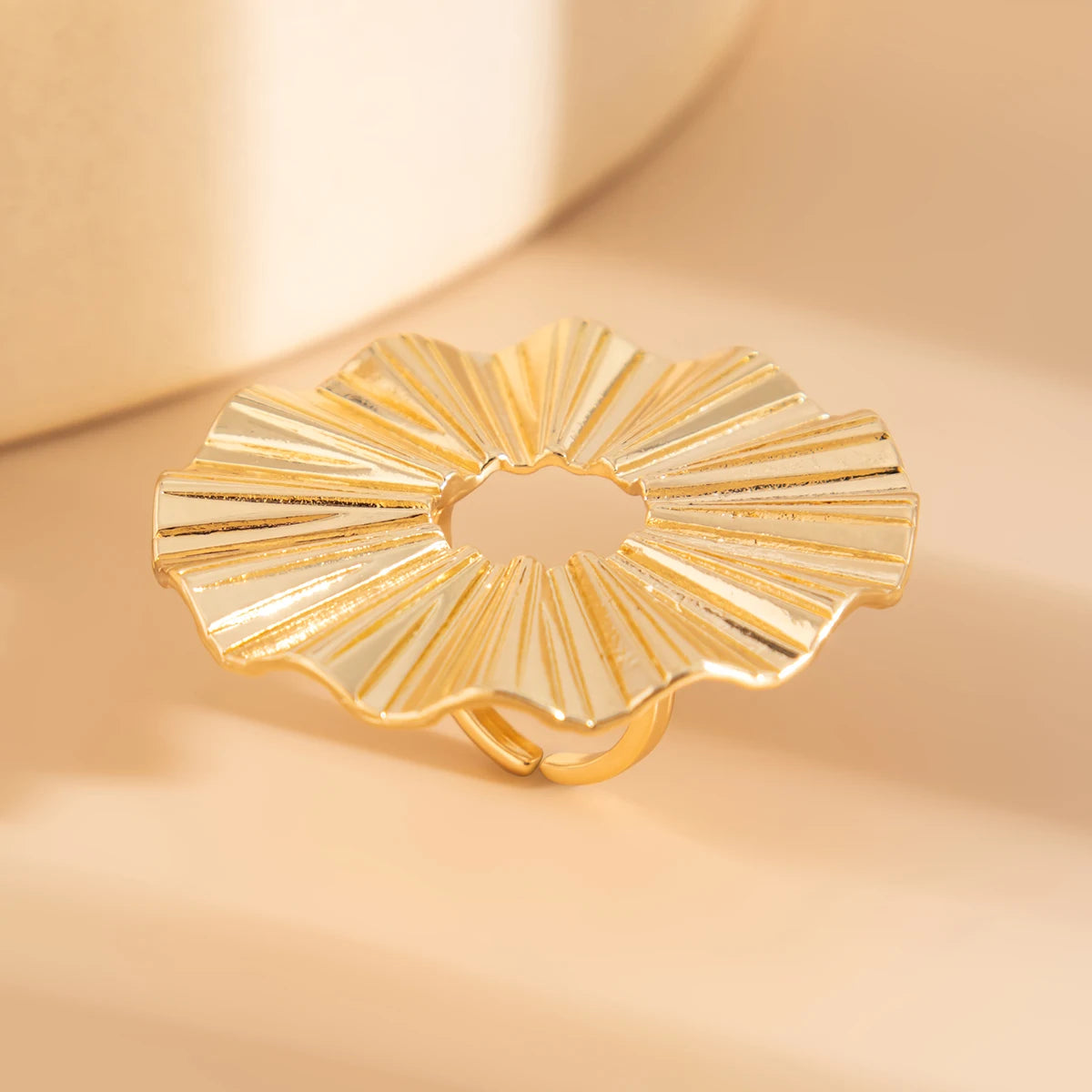 18 Styles Vintage Punk Petal Flowers Rings for Women 2025 Trend Goth Geometric Adjustable Rings New Year Party Jewelry