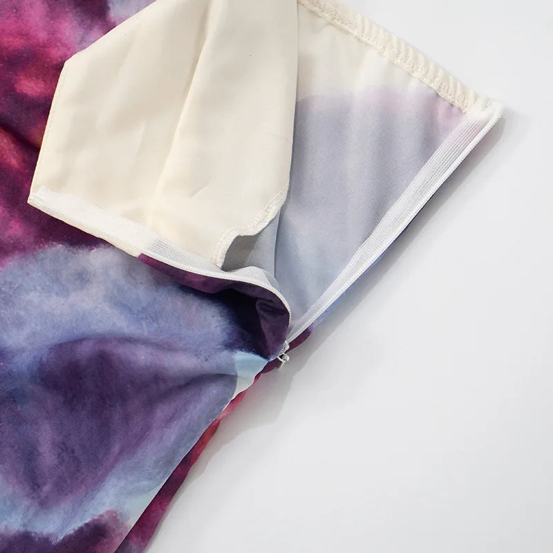 Floral Long Dress Beach Vacation Outfits Elegant Strapless Backless Aline Dresses for Woman Summer 2025