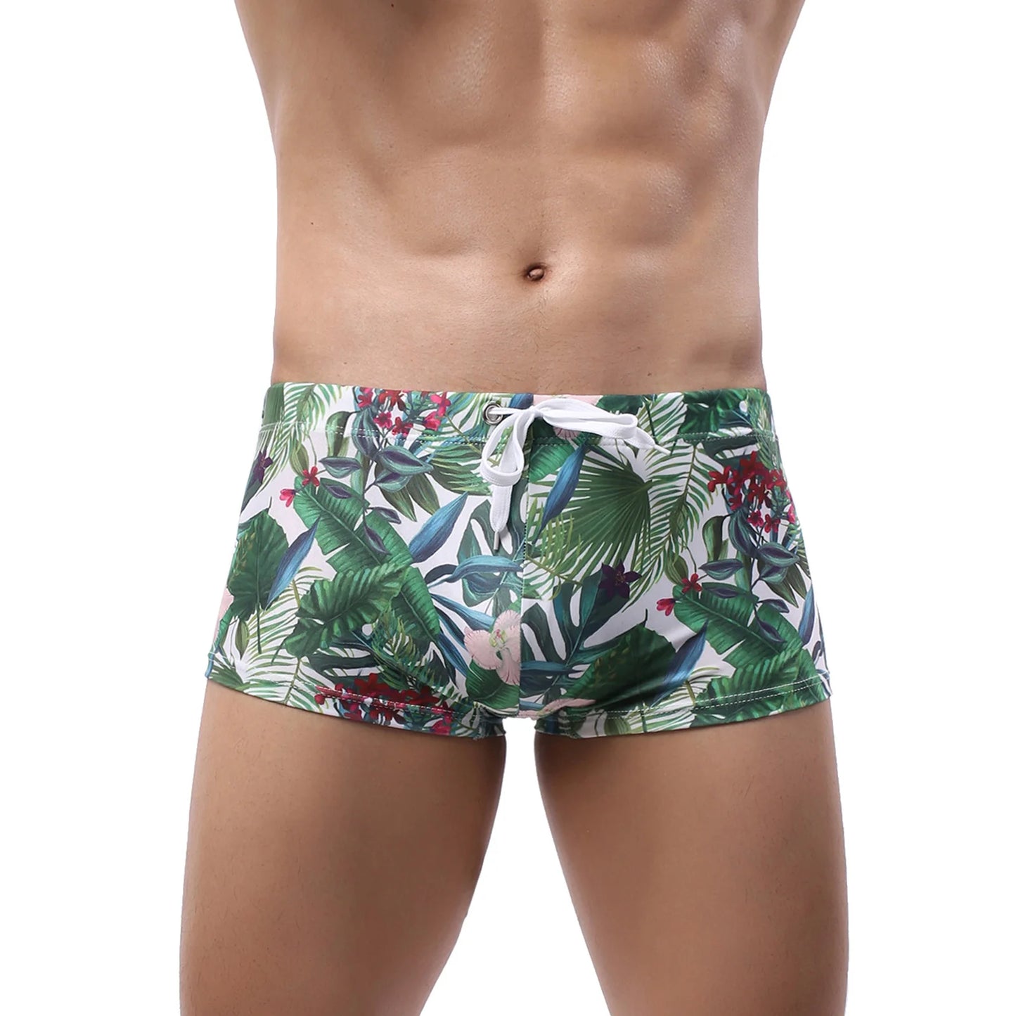 Hot Sell Swimwear Man Swimming Boxers Shorts Sexy Swimsuit Men Low Waist Swim Trunks Sunga hombre Bathing Suit