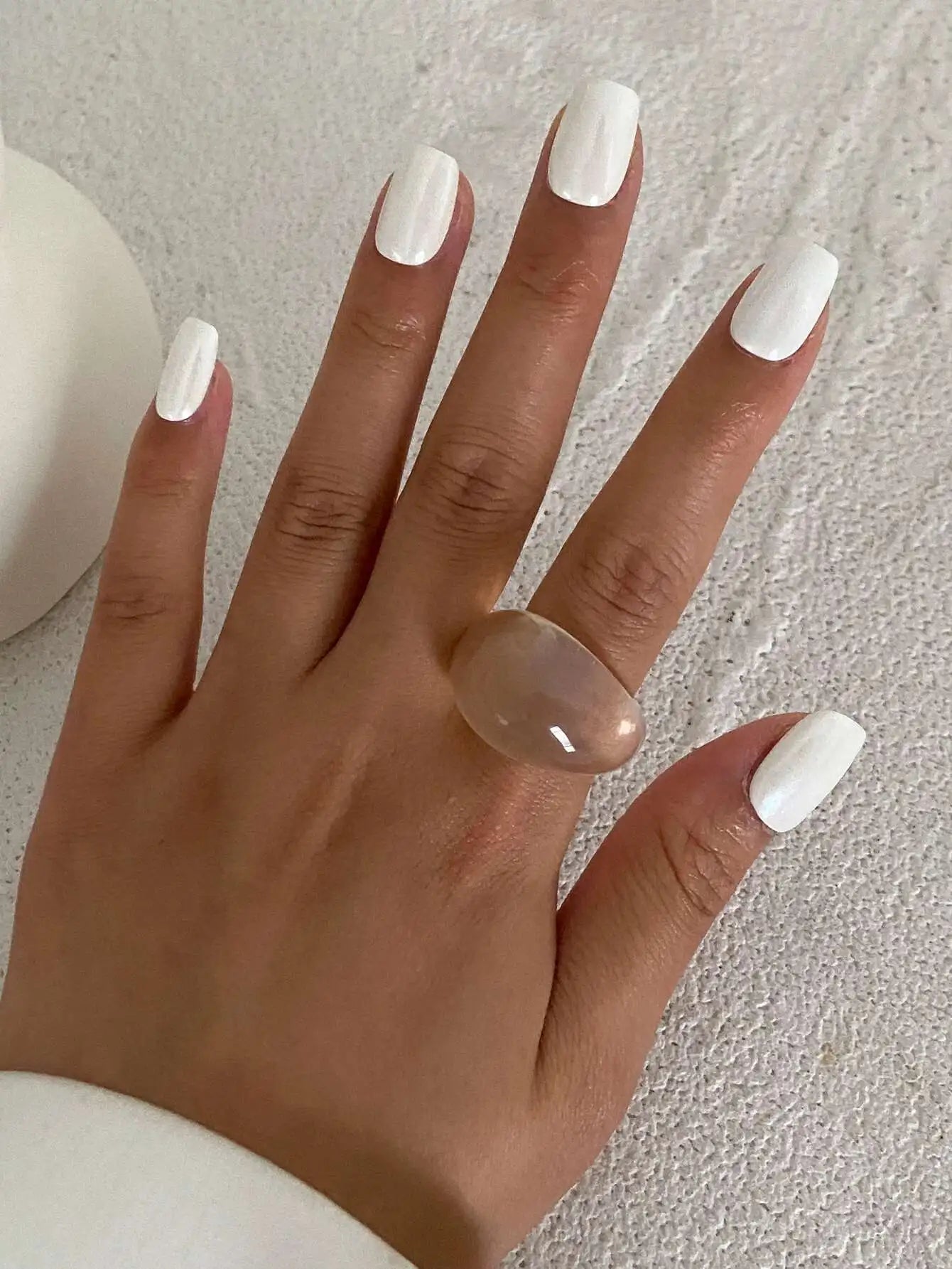Y2K Kpop Colorful Resin Plastic Finger Rings for Women Trend New Fashion Boho Irregular Rings Aesthetic Jewelry Gift