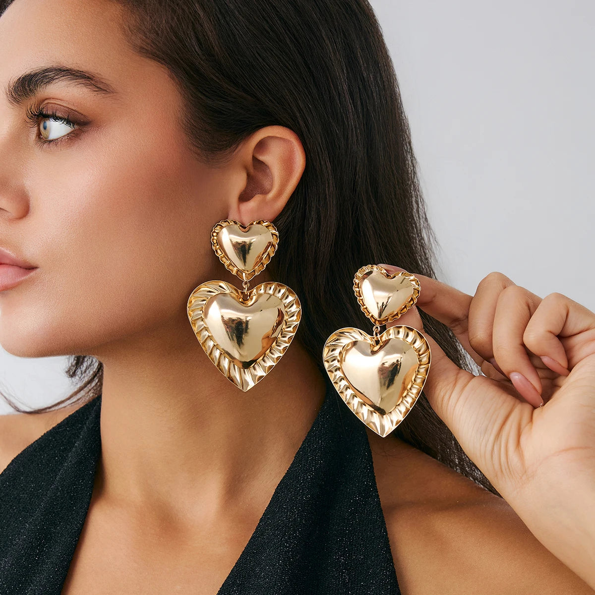15 Styles Vintage Glossy Irregular Geometric Drop Earrings Women Fashion Statement Piercing Hanging Earring Ear Jewelry