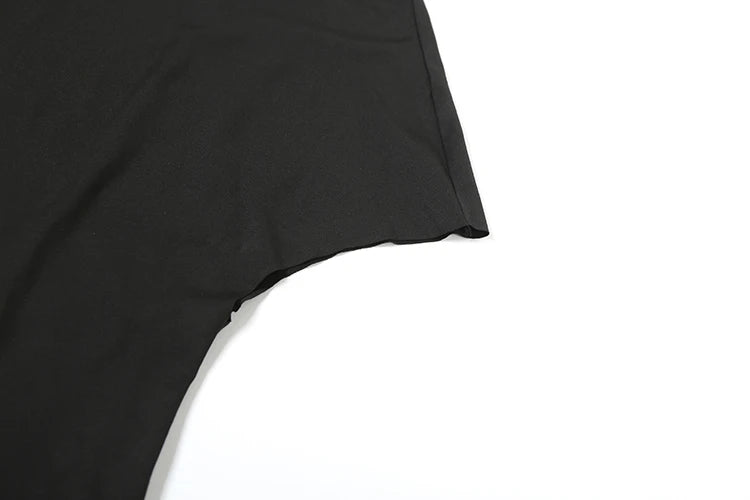 Sexy Backless Mini Dress Women Y2K Solid Trend Style o-Neck Half Sleeve Spicy Girls Street Fashion Skinny Outfits