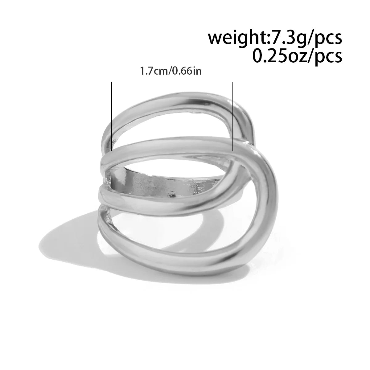 27 Styles Unique Exaggerated Big Flower Starfish Moon Rings Women Punk Geometric Adjustable Finger Ring Grunge Jewelry