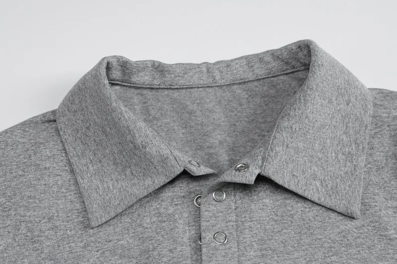 Button Up Cardigan Long Sleeve Tops for Woman Clothes Autumn 2025 Solid Color Knitted Tshirts