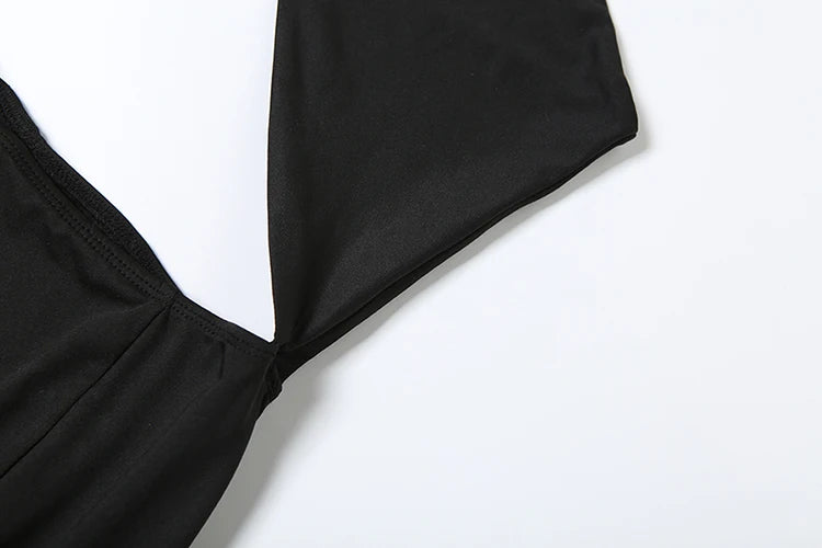 Irregular Hollow Cross Knot Maxi Dress Women Sexy Backless Skinny High Splits Midnight Prom Party Elegant Outfits