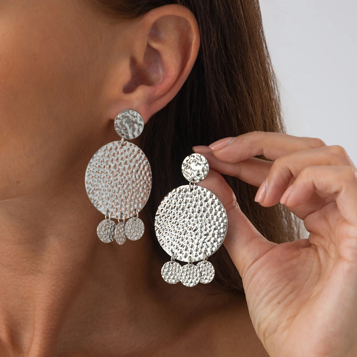 15 Styles Vintage Glossy Irregular Geometric Drop Earrings Women Fashion Statement Piercing Hanging Earring Ear Jewelry