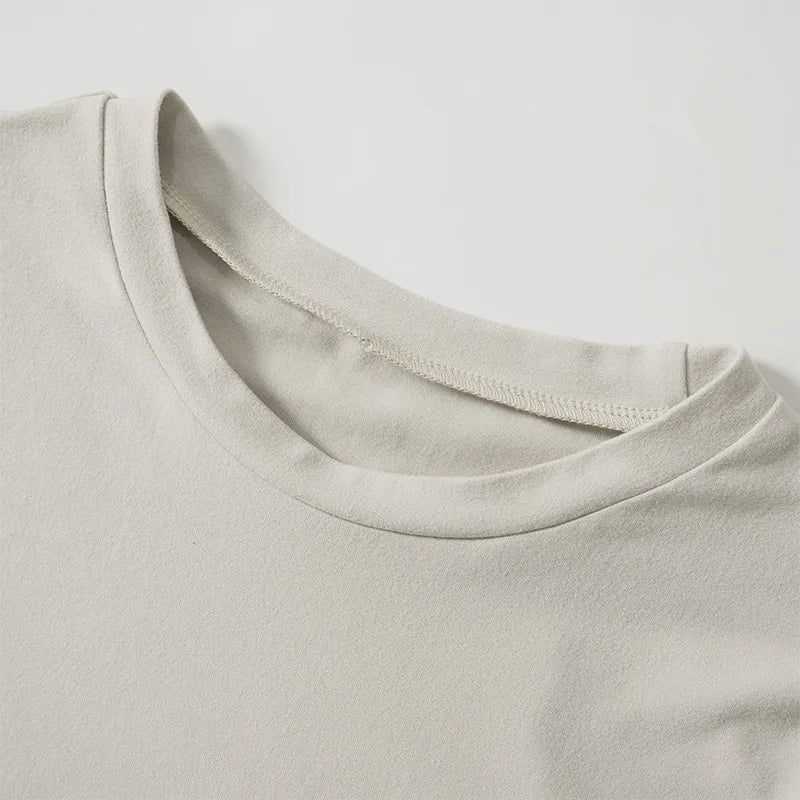 Crewneck Short Sleeve Bodycon Long Dress Solid Color Sexy Elegant Dresses Woman Summer Clothes