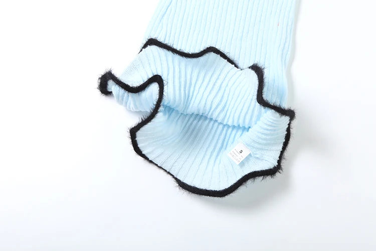 Peach Hip Skirts Women See Through Summer Crochet Hipster Fishtail Black Edging Midnight Clubwear Stretch Maxi Bottom