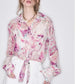 2025 Spring New Arrivals Retro Floral Thin Lace Shirt Women's Sweet Chiffon Casual Top