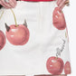 2025 Spring New Arrivals Y2K Original Cherry Printed Denim Skirt Women's Cotton A-Line Mini Skirt(Gift belt)