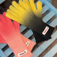 2025 Winter New Arrivals Gradient-colored Rubber-coated Casual Gloves For Woman